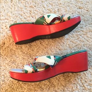 Icon Leather Golf Sur Mer Slip on Sandals